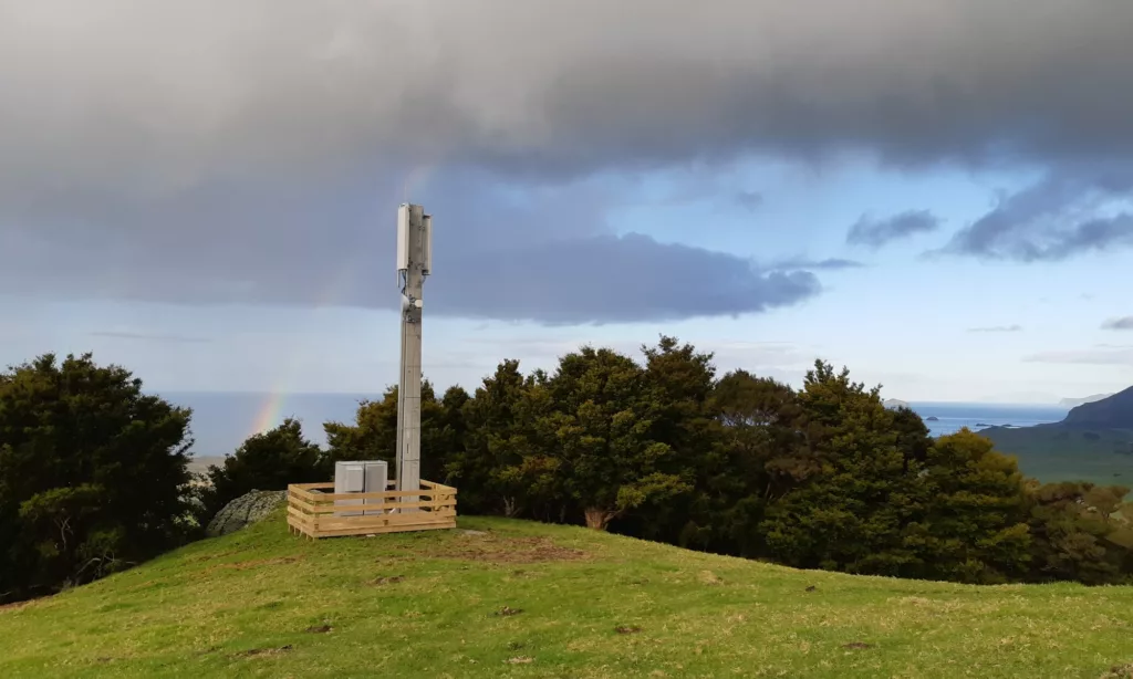 RCG One NZ WombatWireless 4G+ Cell Tower